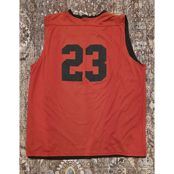 Michael Jordan Bulls #23 Alleson Athletic Men’s XL Reversible Basketball Tank - Picture 3 of 5